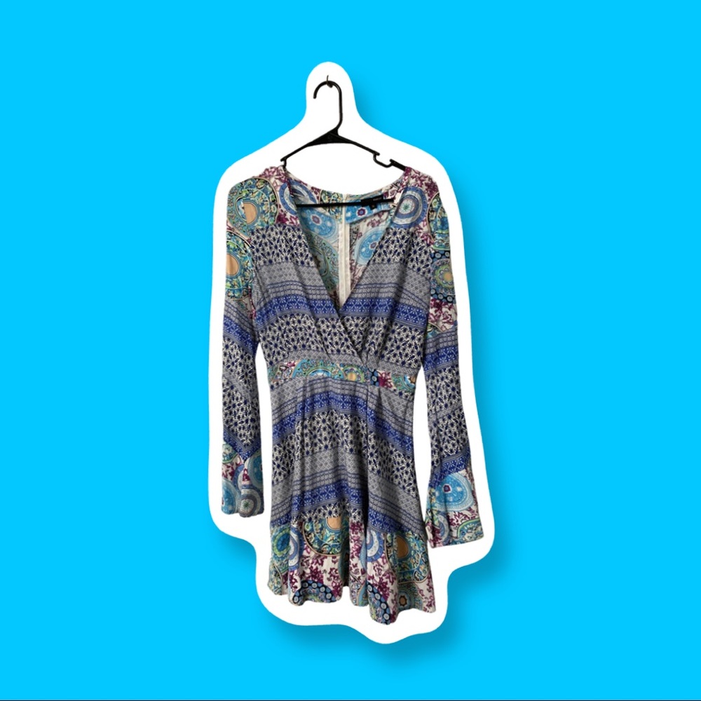 LovPosh Long Sleeve Boho Dress